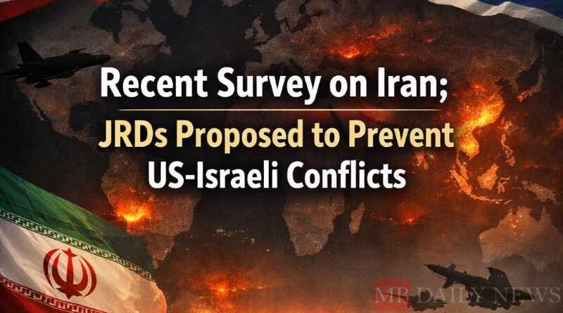 Recent Survey on Iran; JRDs Proposed to Prevent US-Israeli Conflicts