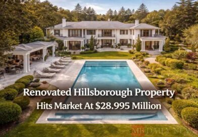 Renovated Hillsborough Property Hits Market At $28.995 Million