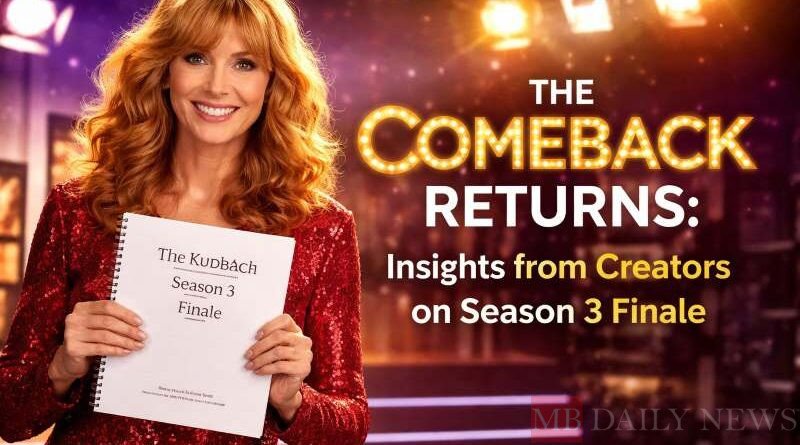 The Comeback Season 3: "The Comeback Returns: Insights from Creators on Season 3 Finale"