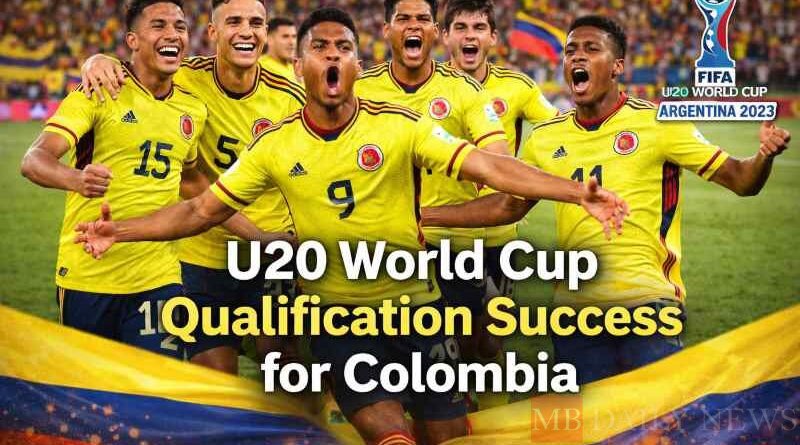 U20 World Cup qualification success for Colombia