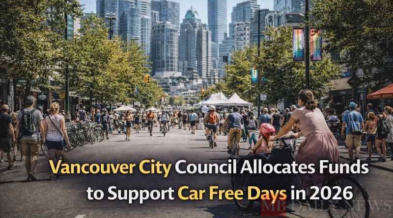 Vancouver City Council Allocates Funds to Support Car Free Days in 2026