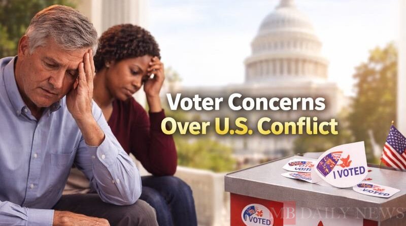 Voter Concerns Over U.s. Conflict: