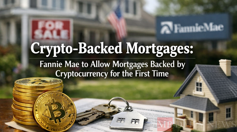 Crypto-Backed Mortgages: Fannie Mae to Allow Mortgages Backed by Cryptocurrency for the First Time