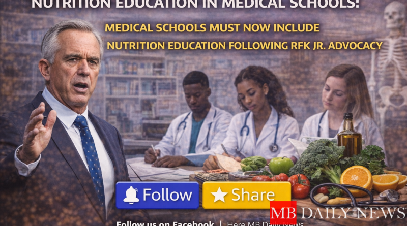 Select Nutrition Education In Medical Schools: Medical Schools Must Now Include Nutrition Education Following RFK Jr. Advocacy Nutrition Education In Medical Schools: Medical Schools Must Now Include Nutrition Education Following RFK Jr. Advocacy