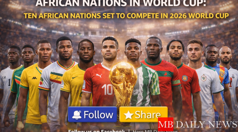 Select African Nations In World Cup: Ten African Nations Set to Compete in 2026 World Cup African Nations In World Cup: Ten African Nations Set to Compete in 2026 World Cup