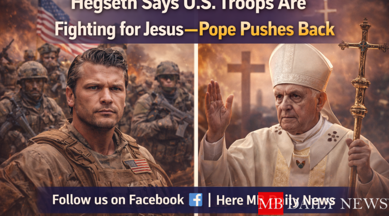 Hegseth troops fighting for Jesus