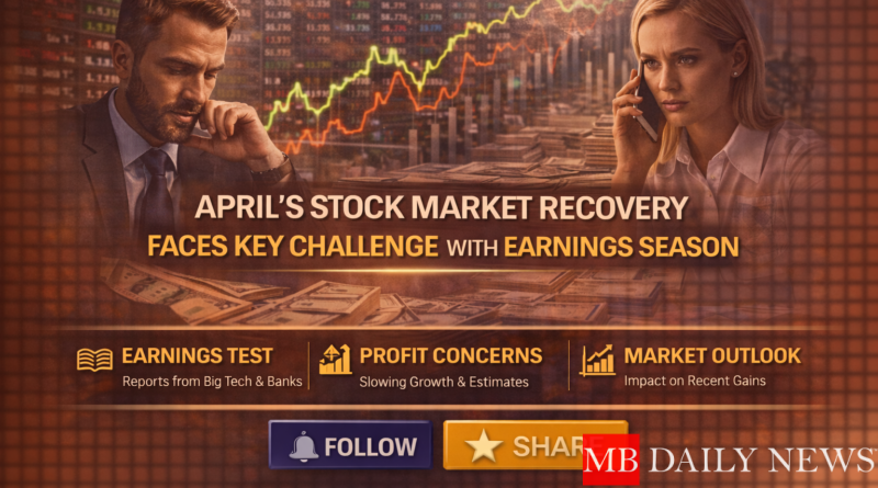 April’s Stock Market Recovery Faces Key Challenge with Earnings Season