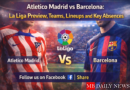 Barcelona faces Atletico Madrid without Raphinha in a crucial La Liga clash. Preview, lineups, and match analysis.