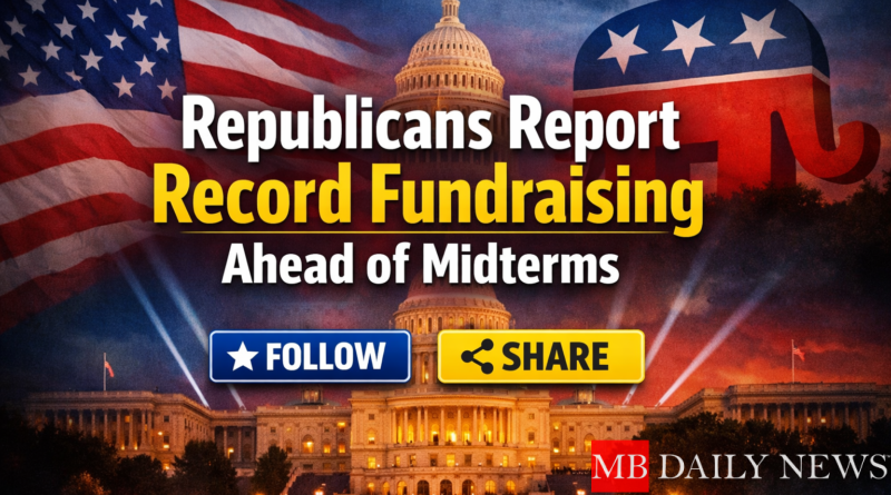 Republicans Report Record Fundraising Ahead of Midterms