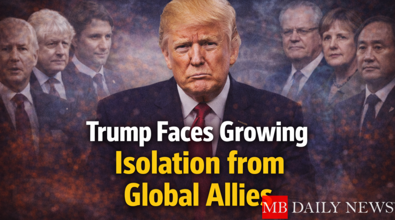 Trump Faces Growing Isolation from Global Allies
