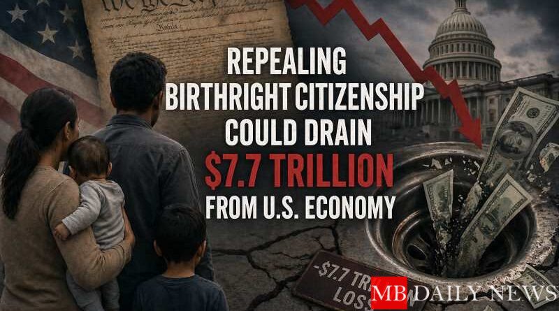 Repealing Birthright Citizenship Could Drain $7.7 Trillion from U.S. Economy