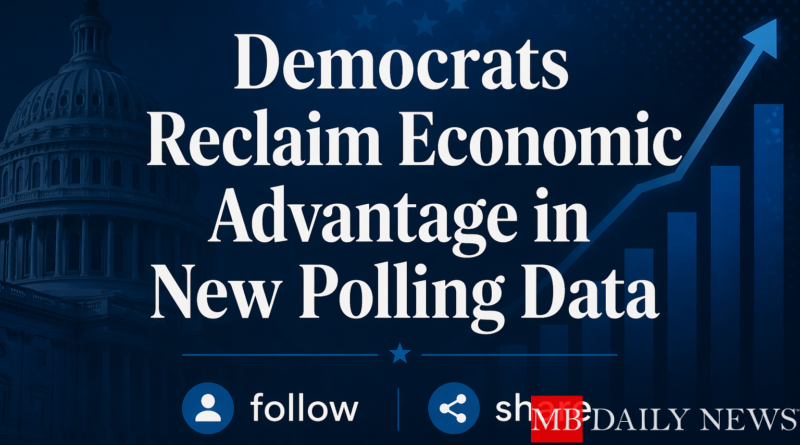 Democrats Reclaim Economic Advantage in New Polling Data