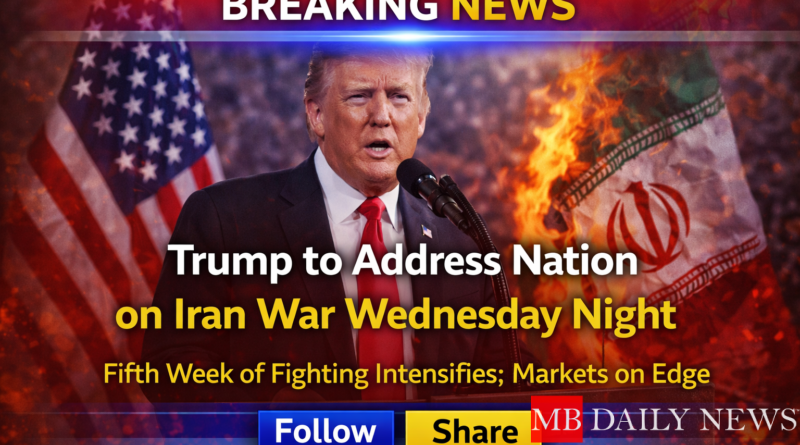 Trump address nation Iran