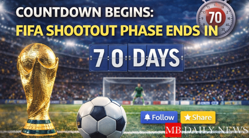 Countdown Begins: FIFA Shootout Phase Ends in 70 Days