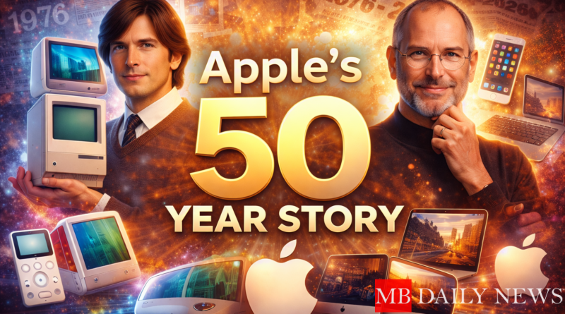 Apple's 50-year evolution
