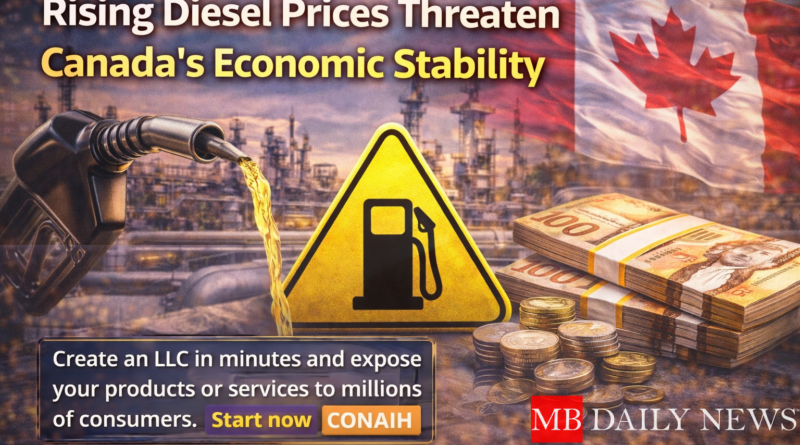 rising diesel prices threaten canada's economic stability