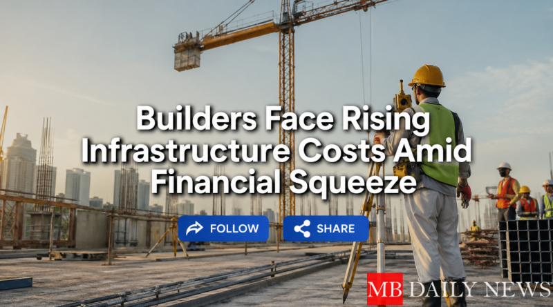 Builders Face Rising Infrastructure Costs Amid Financial Squeeze