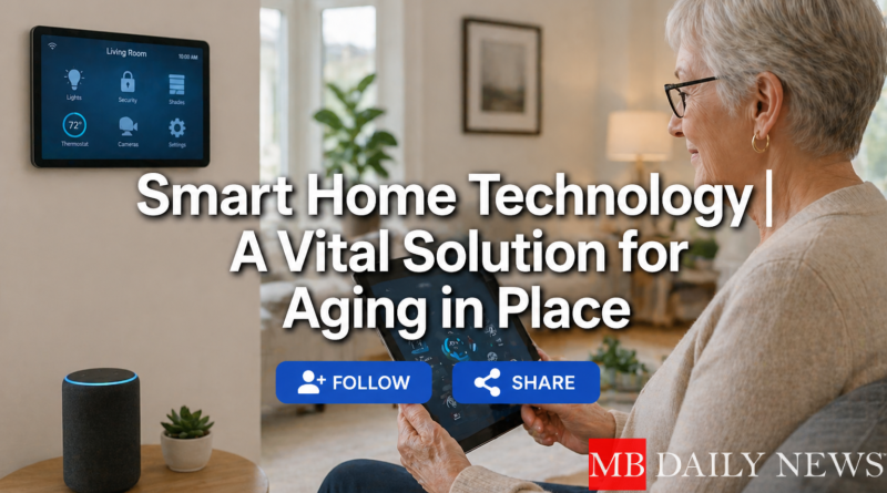Smart Home Technology | A Vital Solution for Aging in Place