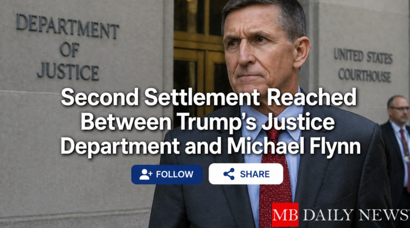 Second Settlement Reached Between Trump’s Justice Department and Michael Flynn