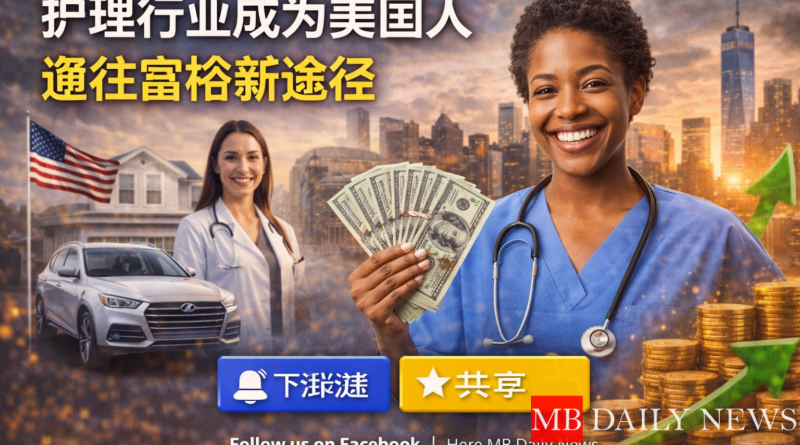 护理行业成为美国人通往富裕的新途径