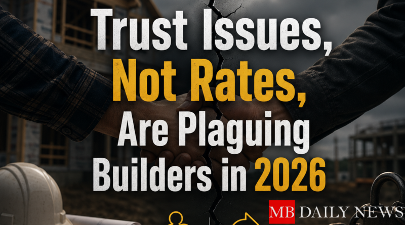 Builders' Reliability Problem Threatens Growth