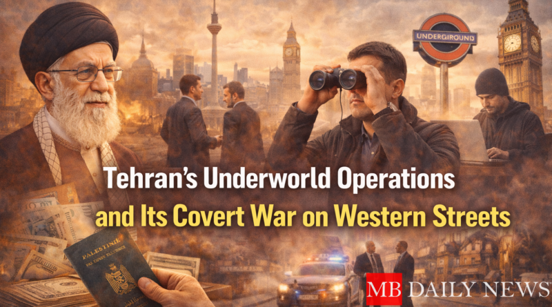 Tehran's Underworld Operations and Its Covert War on Western Streets