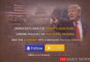 Democrats analyze Trump’s 2026 plan, linking policies on elections, defense, and the economy into a broader political strategy.