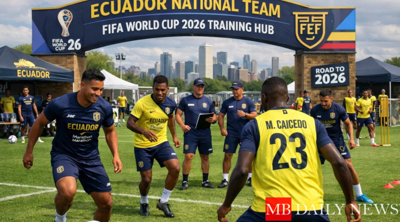 Columbus Crew Welcomes Ecuador National Team as FIFA World Cup 2026™ Training Hub