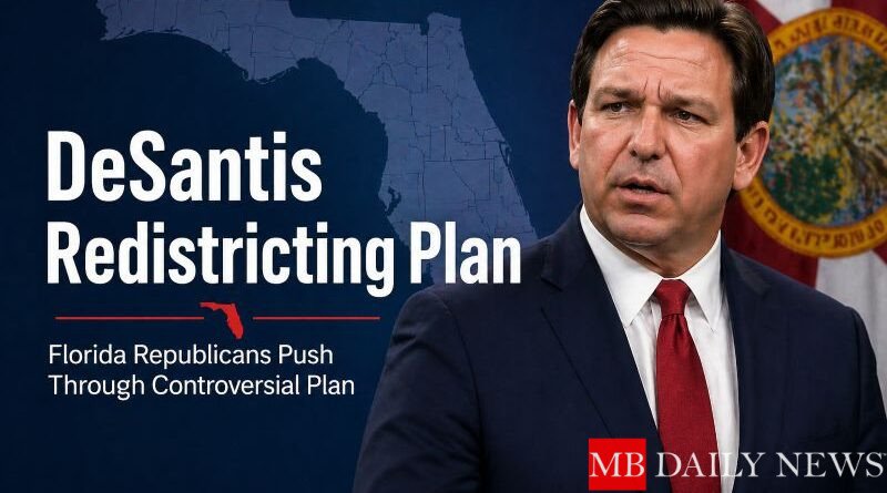 Florida Republicans Push Through Controversial Redistricting Plan