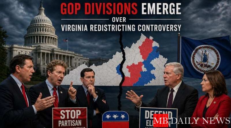 GOP Divisions Emerge Over Virginia Redistricting Controversy
