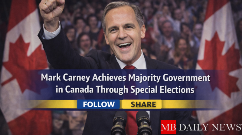Mark Carney Achieves Majority Government in Canada Through Special Elections