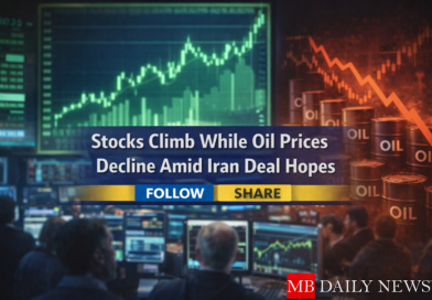 Stocks Climb While Oil Prices Decline Amid Iran Deal Hopes