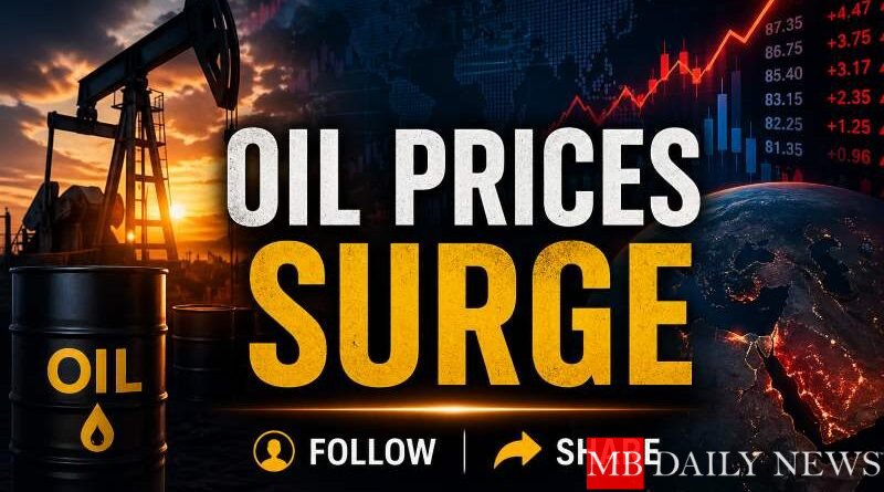 Oil Prices Surge Amid Ongoing Conflict