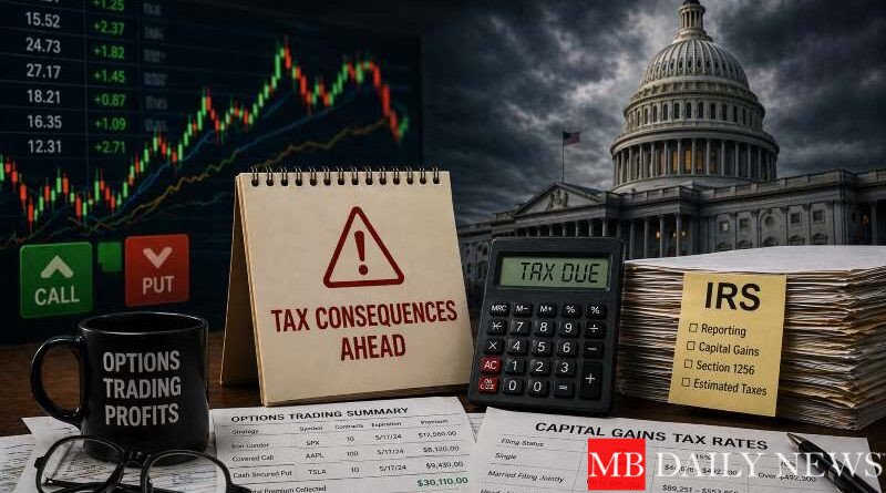 Tax Consequences Loom for Investors Amid High Earnings from Options Trading