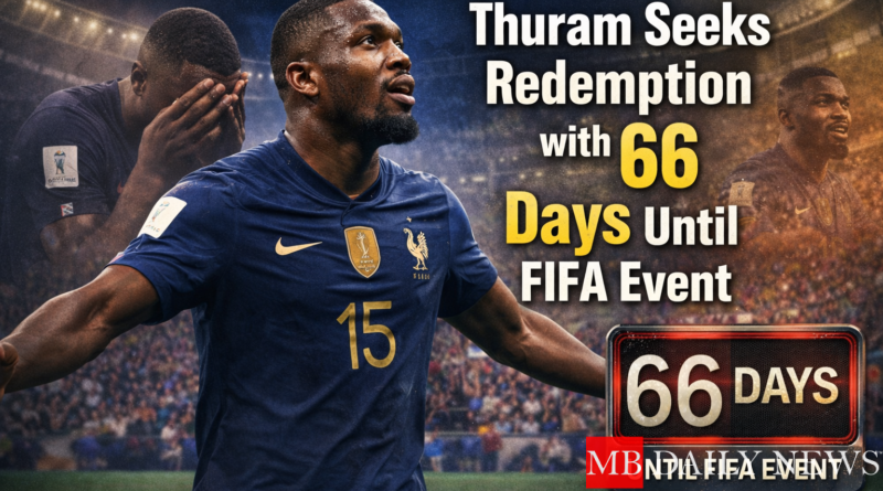 Thuram Seeks Redemption with 66 Days Until FIFA Event