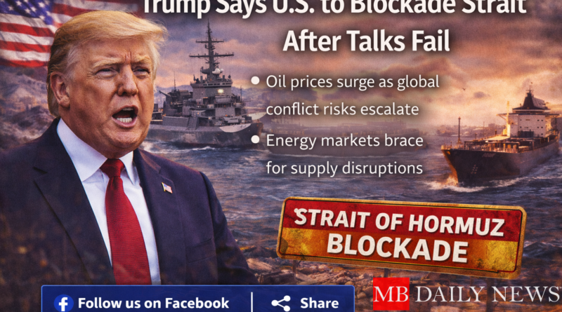 Trump blockade Strait