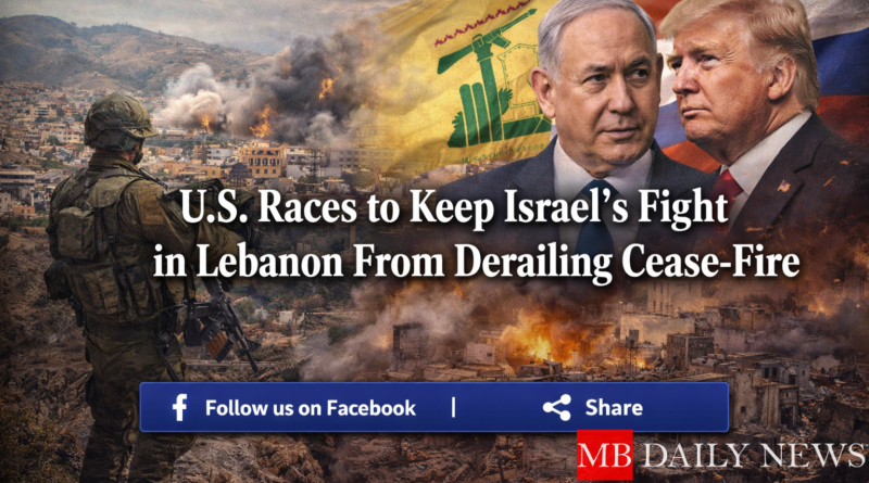 US Israel Lebanon cease-fire