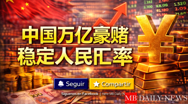 中国万亿豪赌稳定人民币汇率