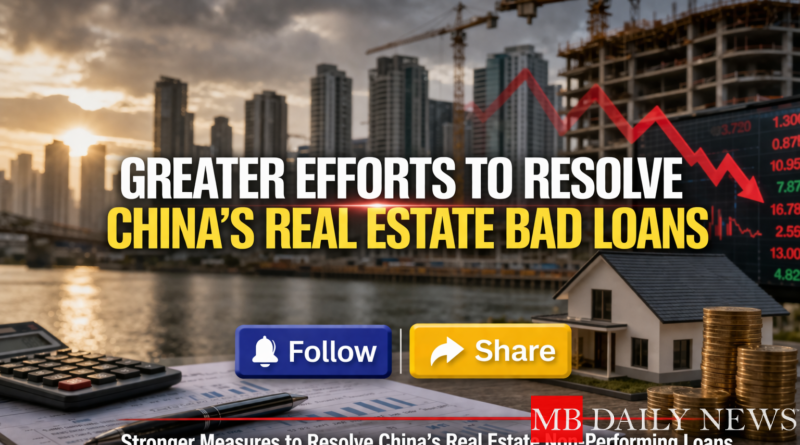 中国房地产不良贷款处置力度加大