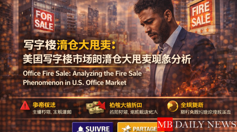 写字楼 清仓大甩卖：美国写字楼市场的清仓大甩卖现象分析