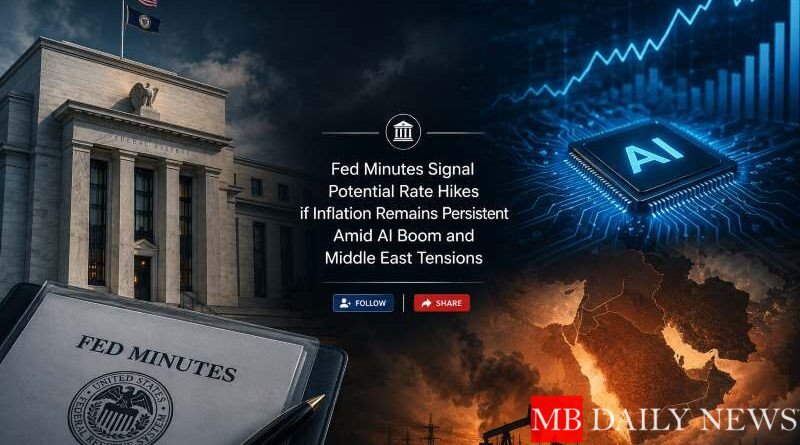 Fed Minutes Signal Potential Rate Hikes if Inflation Remains Persistent Amid AI Boom and Middle East Tensions