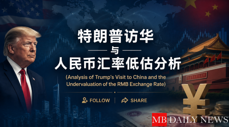 特朗普访华与人民币汇率低估分析