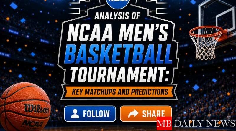 Analysis of NCAA Men's Basketball Tournament: Key Matchups and Predictions
