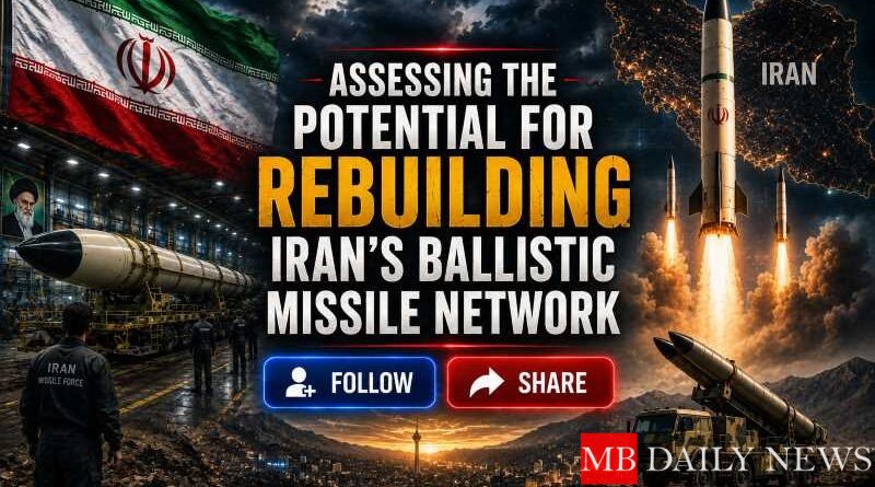 Assessing the Potential for Rebuilding Iran's Ballistic Missile Network