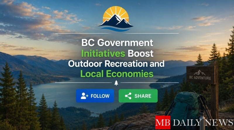 BC Government Initiatives Boost Outdoor Recreation and Local Economies