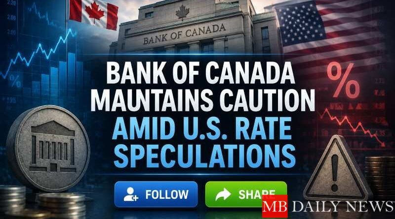 Bank of Canada Maintains Caution Amid U.S. Rate Speculations