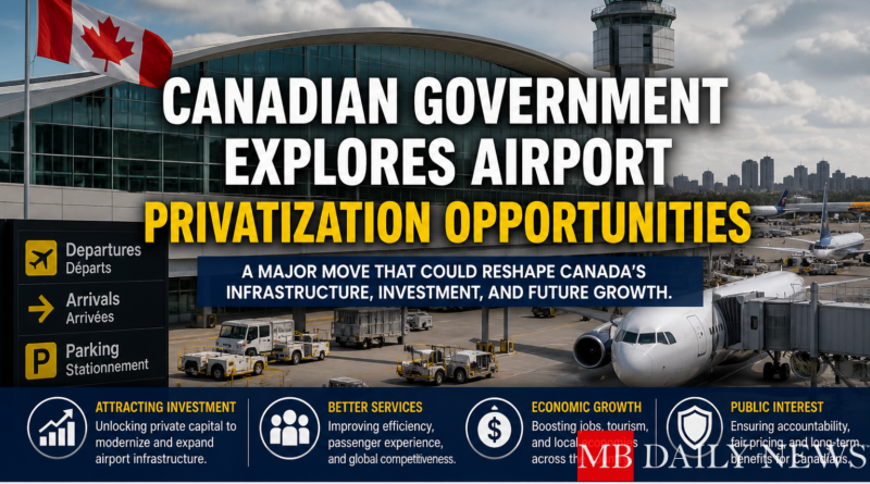 Canadian Government Explores Airport Privatization Opportunities