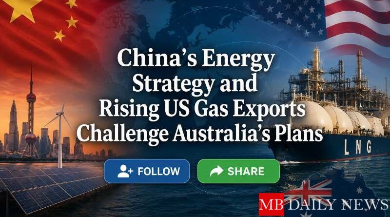 China's Energy Strategy and Rising US Gas Exports Challenge Australia's Plans