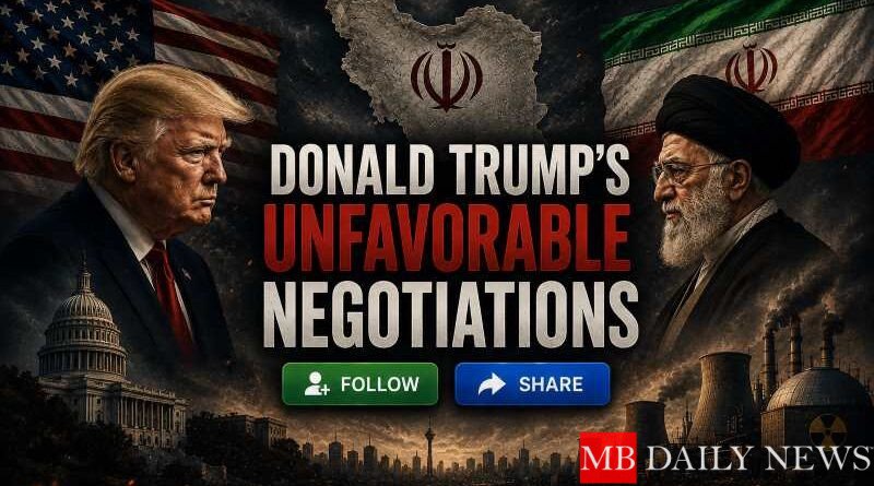 Donald Trump's Unfavorable Negotiations with Iran