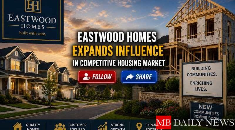 Eastwood Homes Expands Influence in Competitive Housing Market